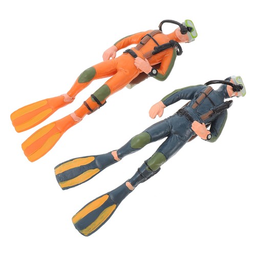 2pcs simulated mini - simulated, diver