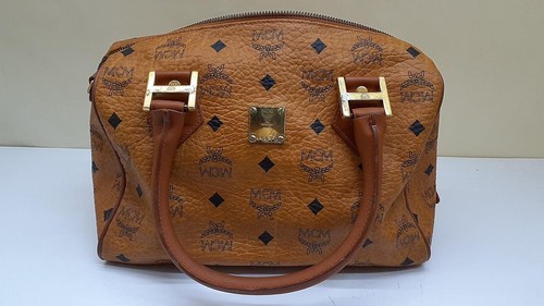 Mcm mini boston - back, used
